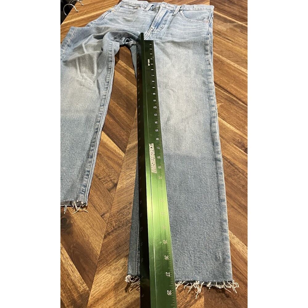 Madewell Jeans The Perfect Vintage Denim Raw Frayed Hem 5 Pocket Sz 23 New - Picture 8 of 9